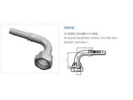 公制螺纹74°锥面密封4