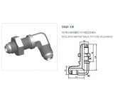 公制螺纹74°锥面扩口密封接头5