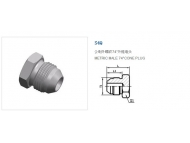 公制螺纹74°锥面扩口密封接头